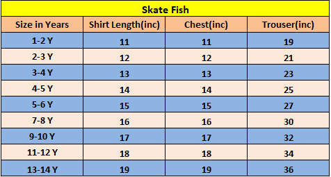 Skate Fish- Girls